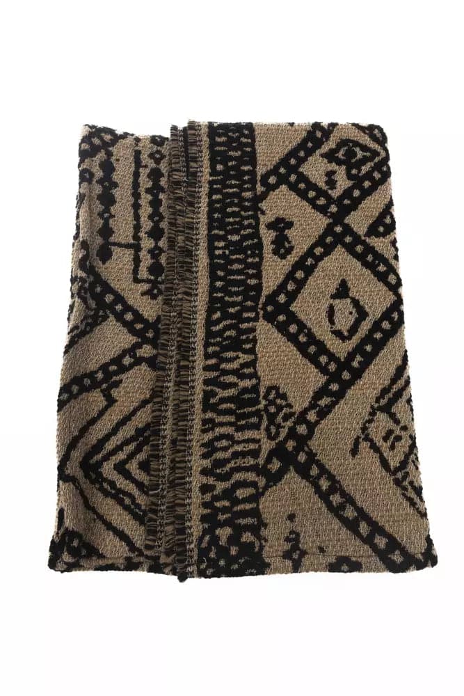 Alpha Studio Brown Wool Women Scarf - 5