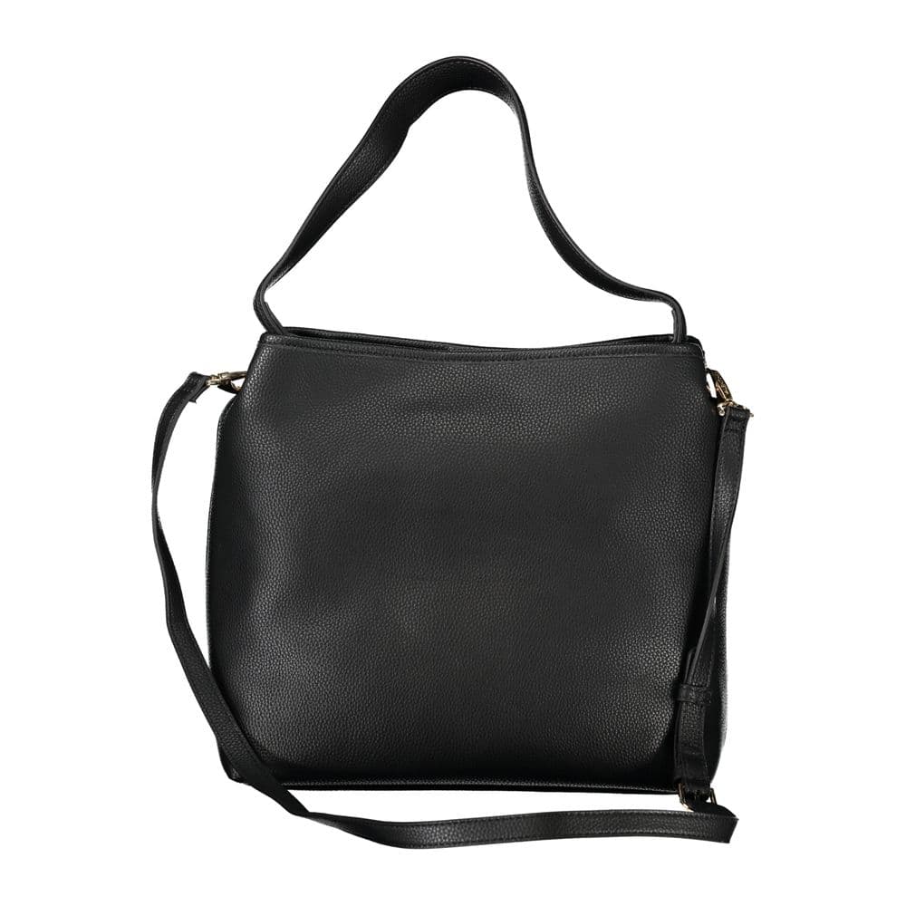 Mario Valentino Black Polyurethane Women's Bag - 2