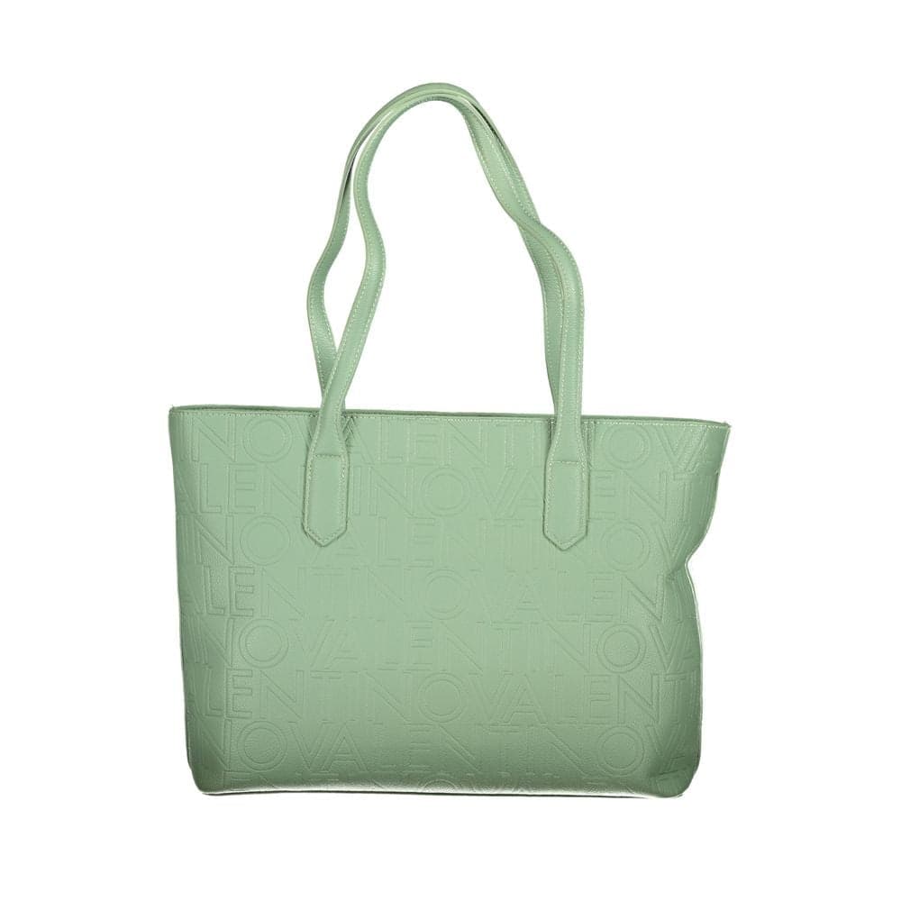 Mario Valentino Green Polyurethane Women's Handbag - 2