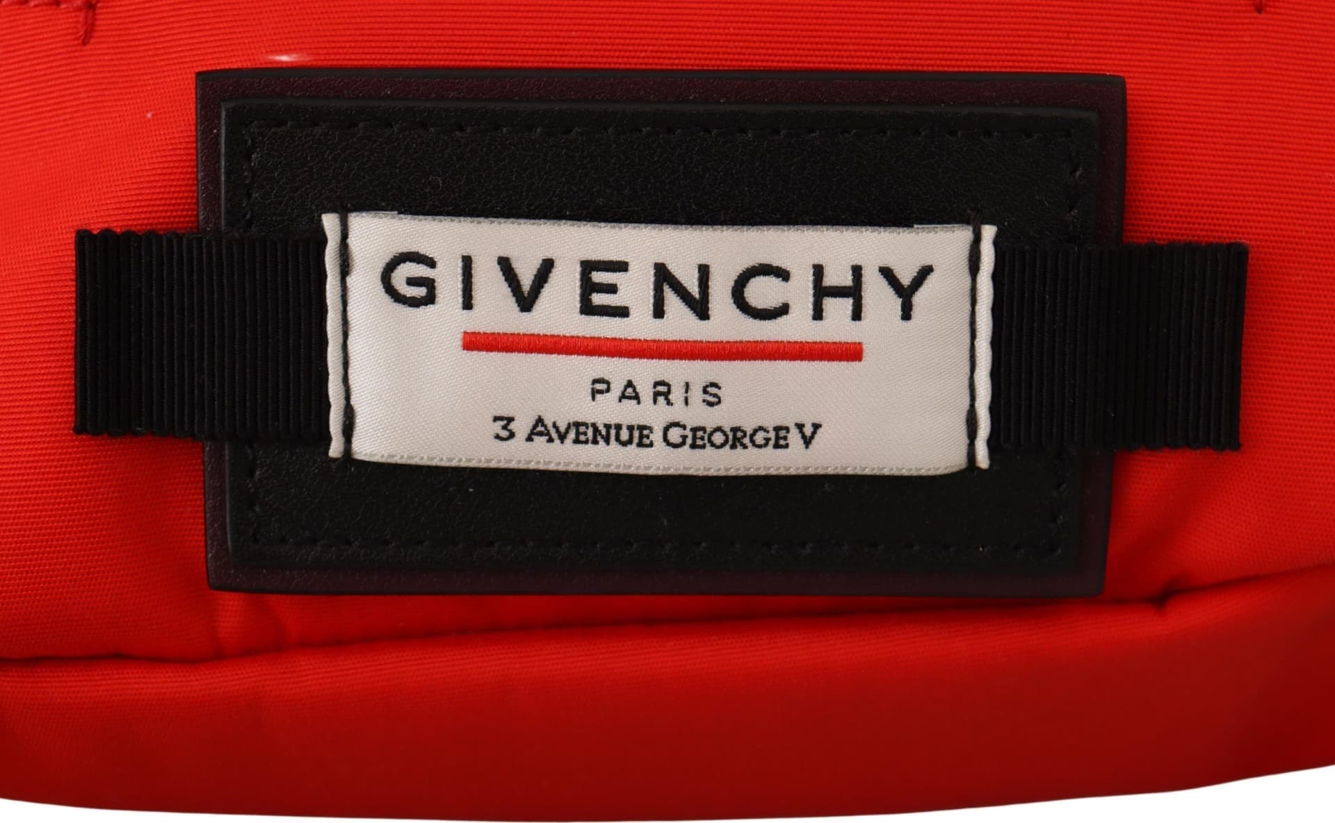 Givenchy Red Polyamide Downtown Large Bum Belt Bag - 4