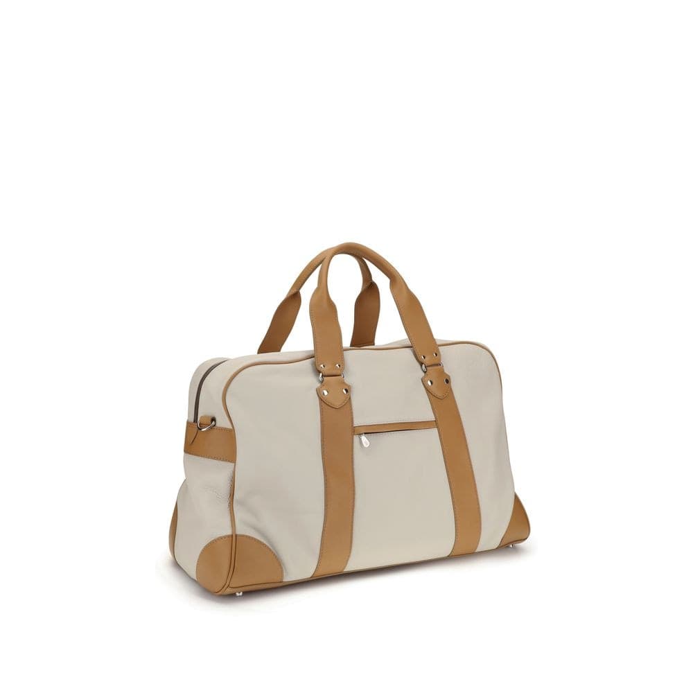 Brunello Cucinelli Beige Calf Leather Bos Taurus Luggage And Travel - 3