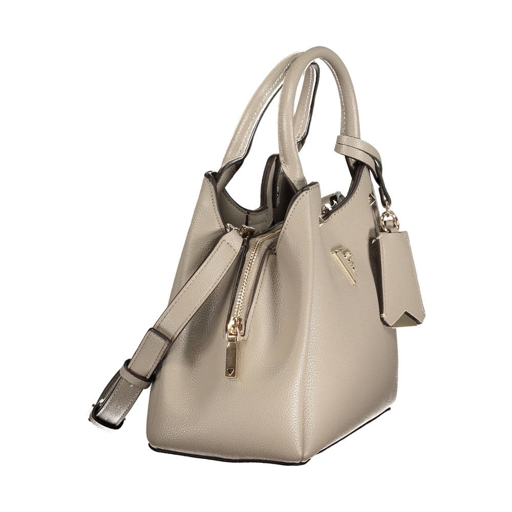Guess Jeans Grigio Poliuretano Women Handbag - 3