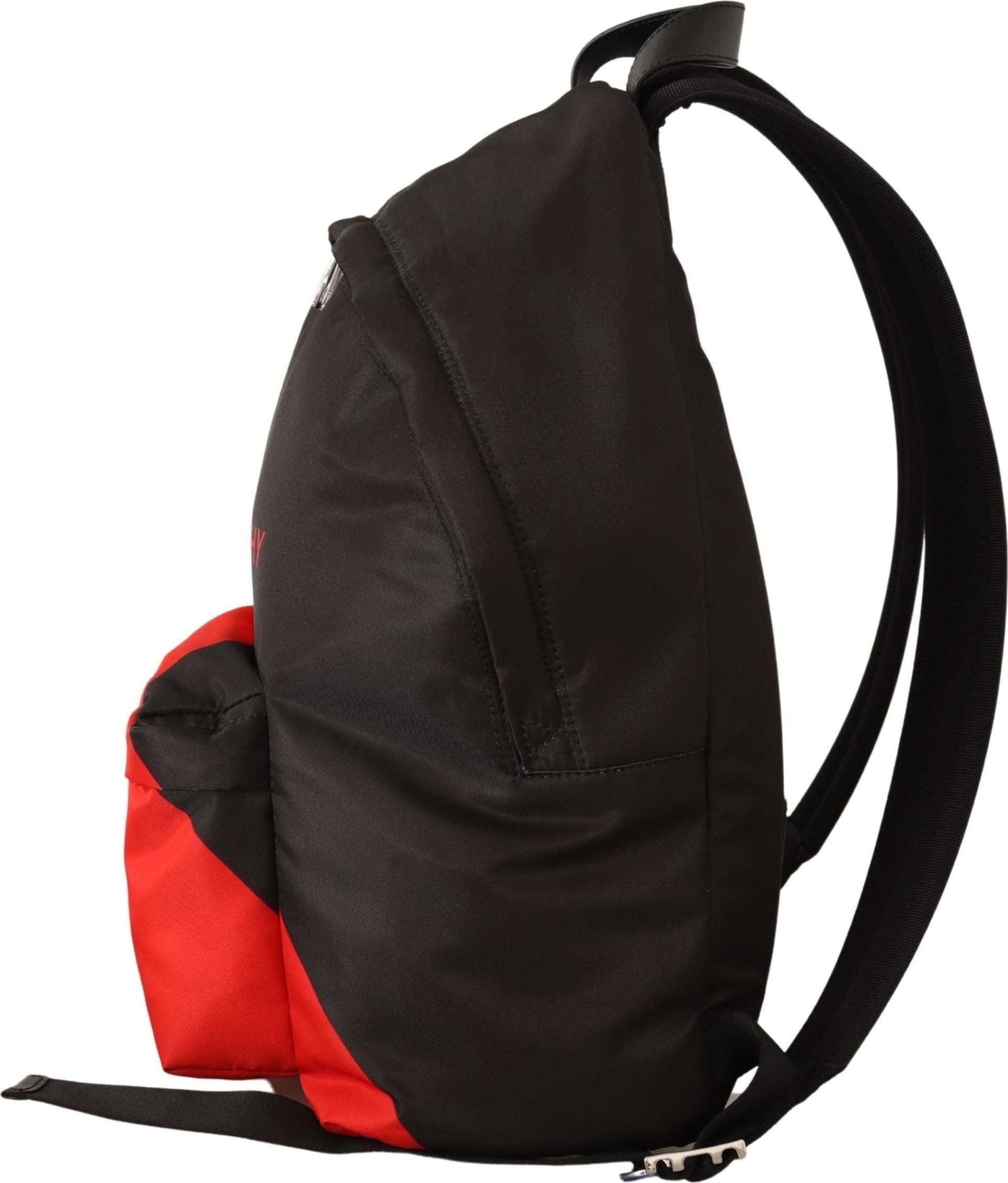 Givenchy Red & Black Nylon Urban Backpack - 2