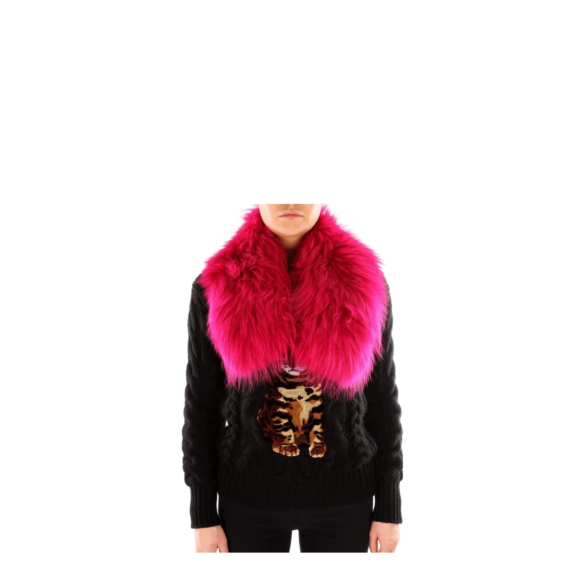 Mr. Mrs. Shirt Pink Fur Foulard - 2