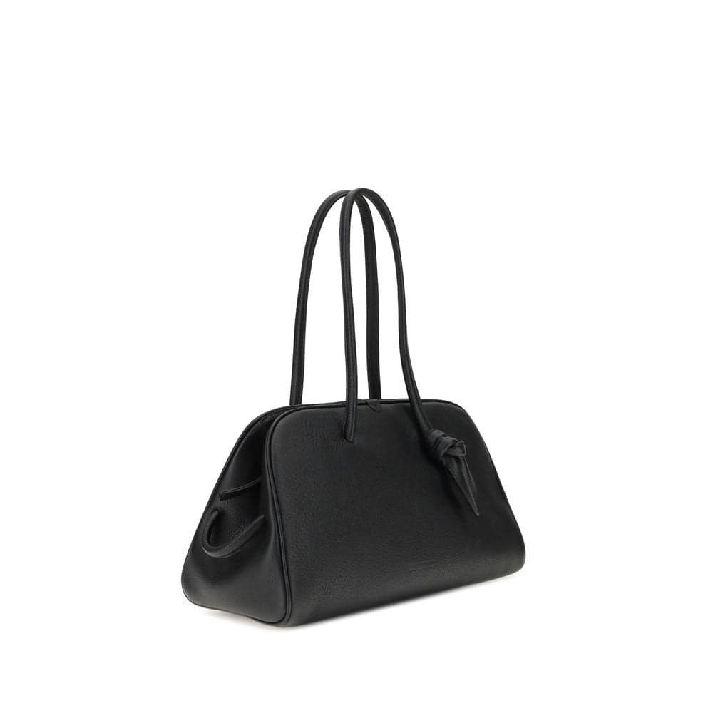 Jacquemus Black Calf Leather Bos Taurus Handbag - 2