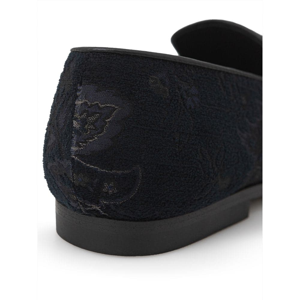 Etro Blue Leather Slip-On Loafers - 6