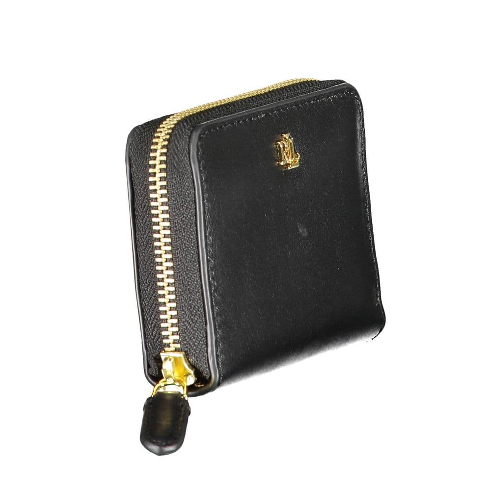 Ralph Lauren Nero Leather Women Wallet - 3