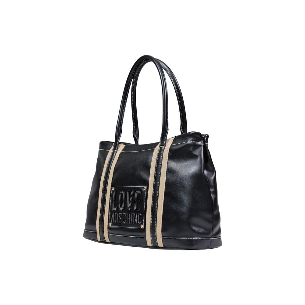Love Moschino Black Polyethylene Handbag - 2