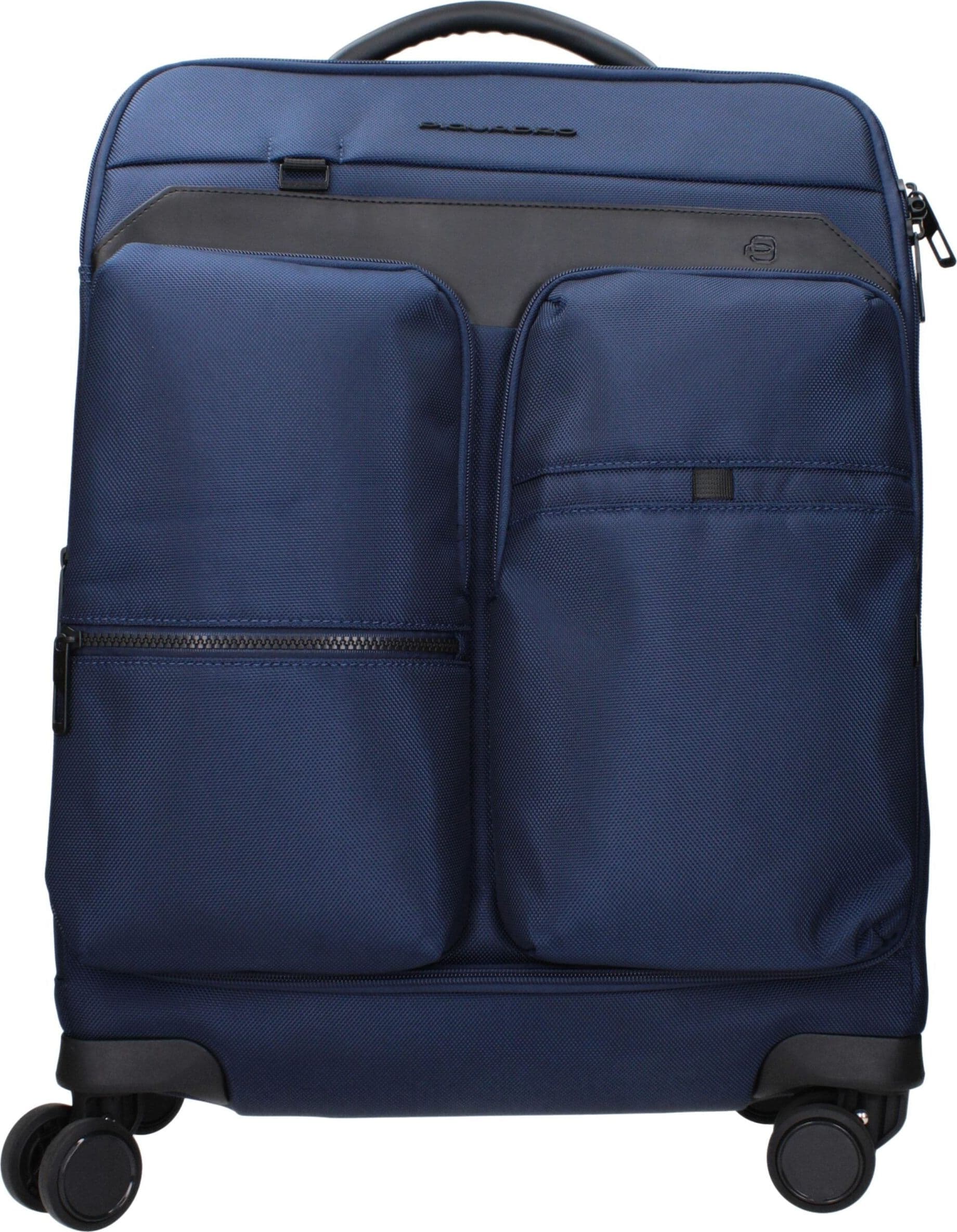 Piquadro Blue Fabric Luggage And Travel
