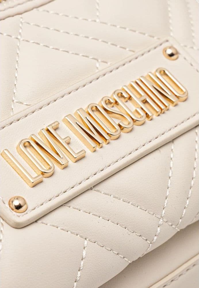 Love Moschino Beige Polyethylene Backpack - 3