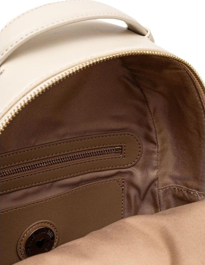 Love Moschino Beige Polyethylene Backpack - 5