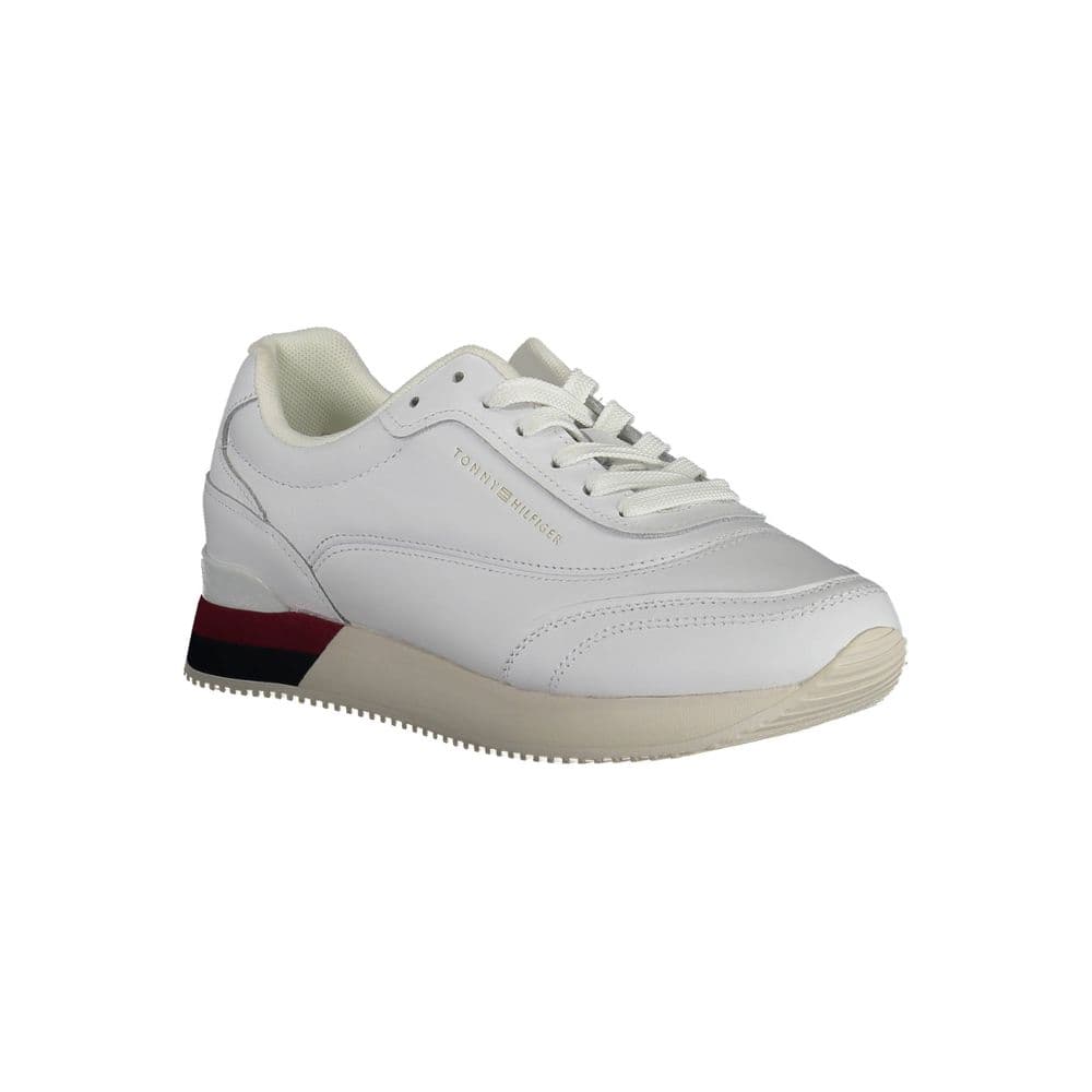 Tommy Hilfiger Bianco Pelle Women Sneaker - 2
