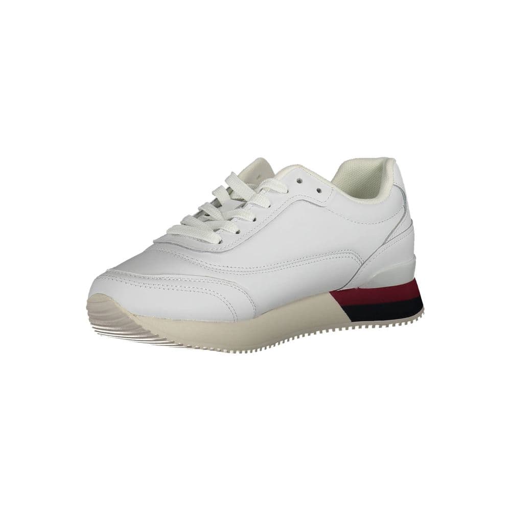 Tommy Hilfiger Bianco Pelle Women Sneaker - 3
