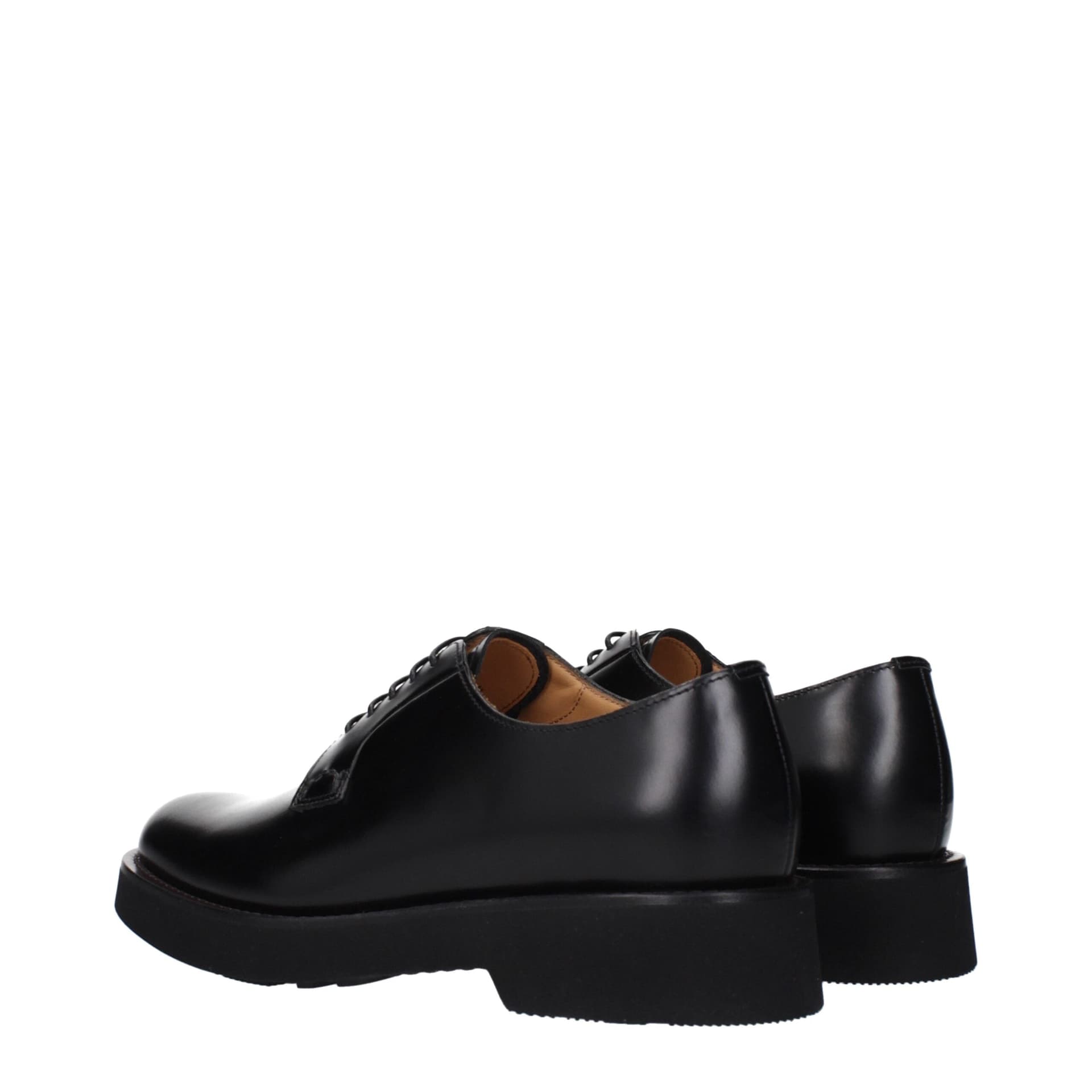 Church's Black Leather Oxfords And Derbies - 4