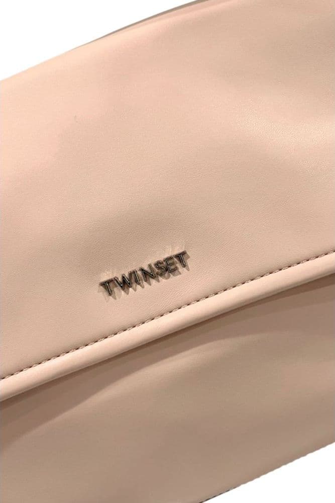 Twinset Pink PU Women Handbag - 5