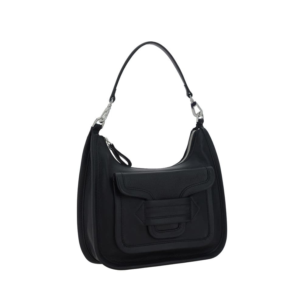 Pierre Hardy Black Calf Leather Bos Taurus Shoulder Bag - 2