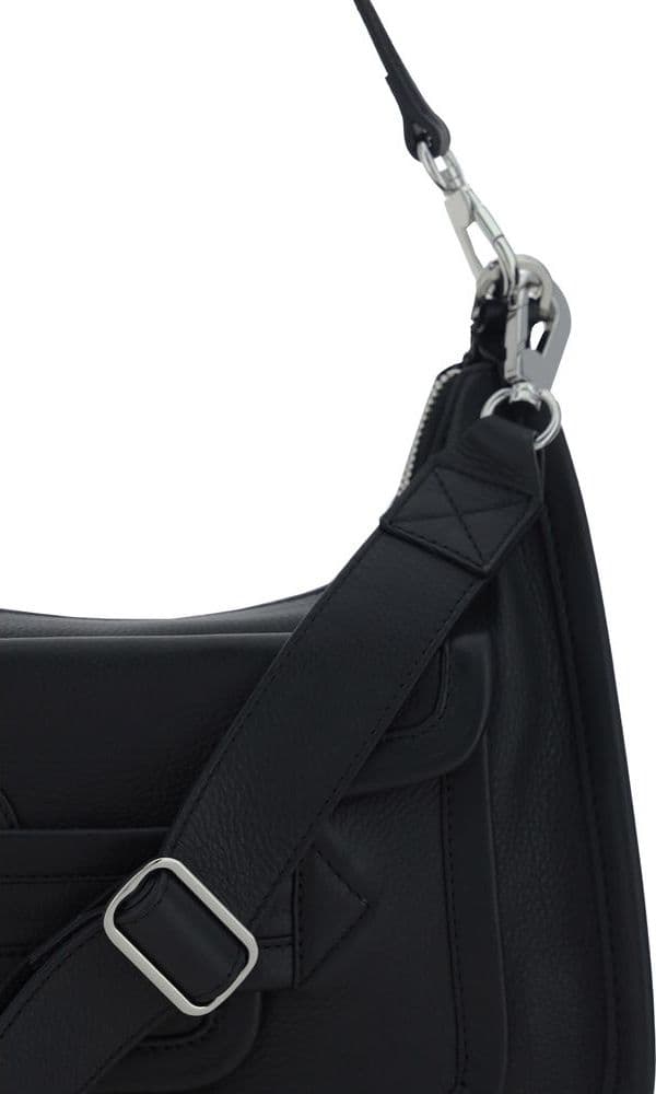 Pierre Hardy Black Calf Leather Bos Taurus Shoulder Bag - 4