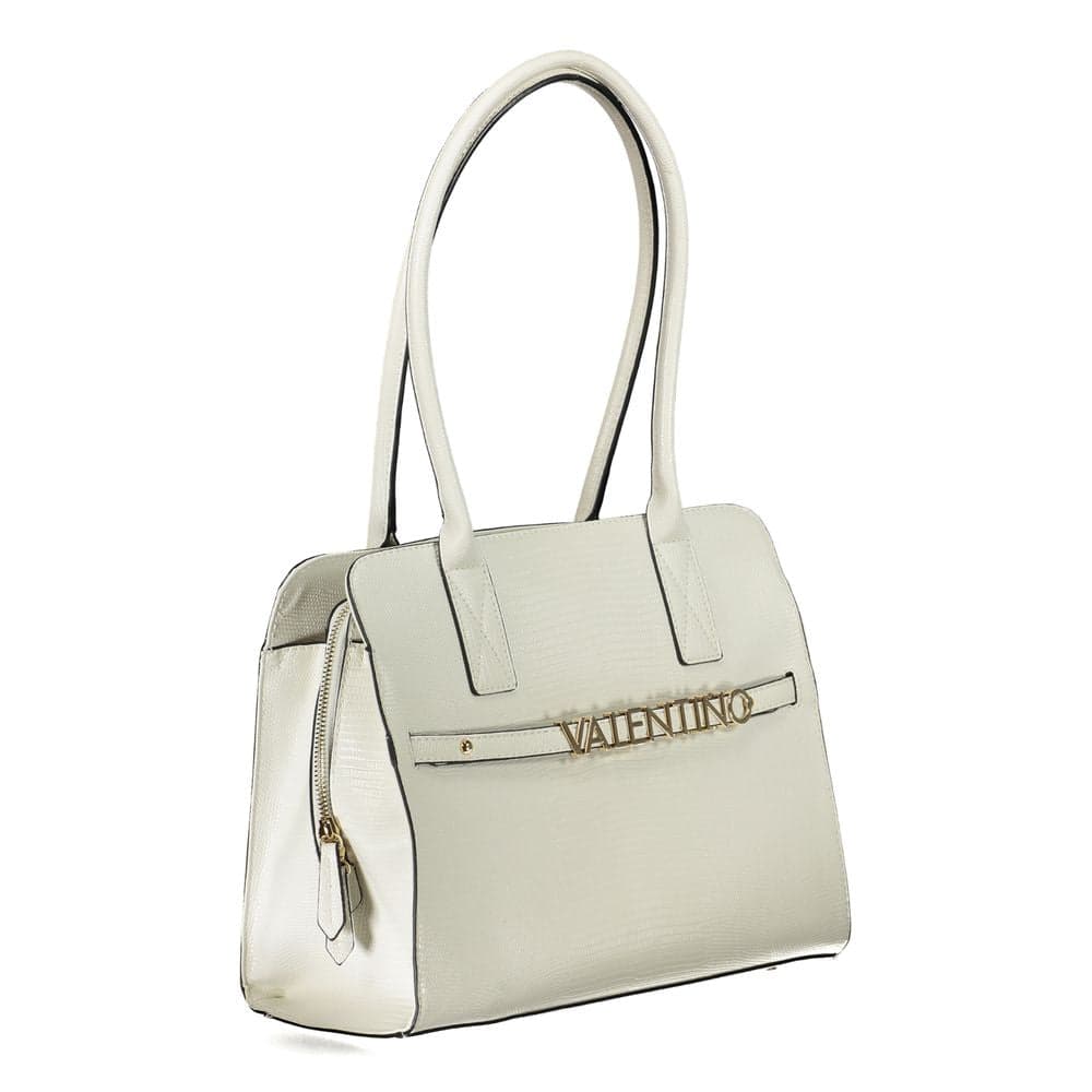 Mario Valentino White Polyurethane Womens Bag - 3