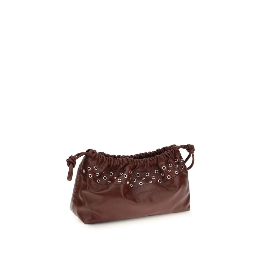 Pierre Hardy Bordeaux Calf Leather Bos Taurus Clutch Bag - 2