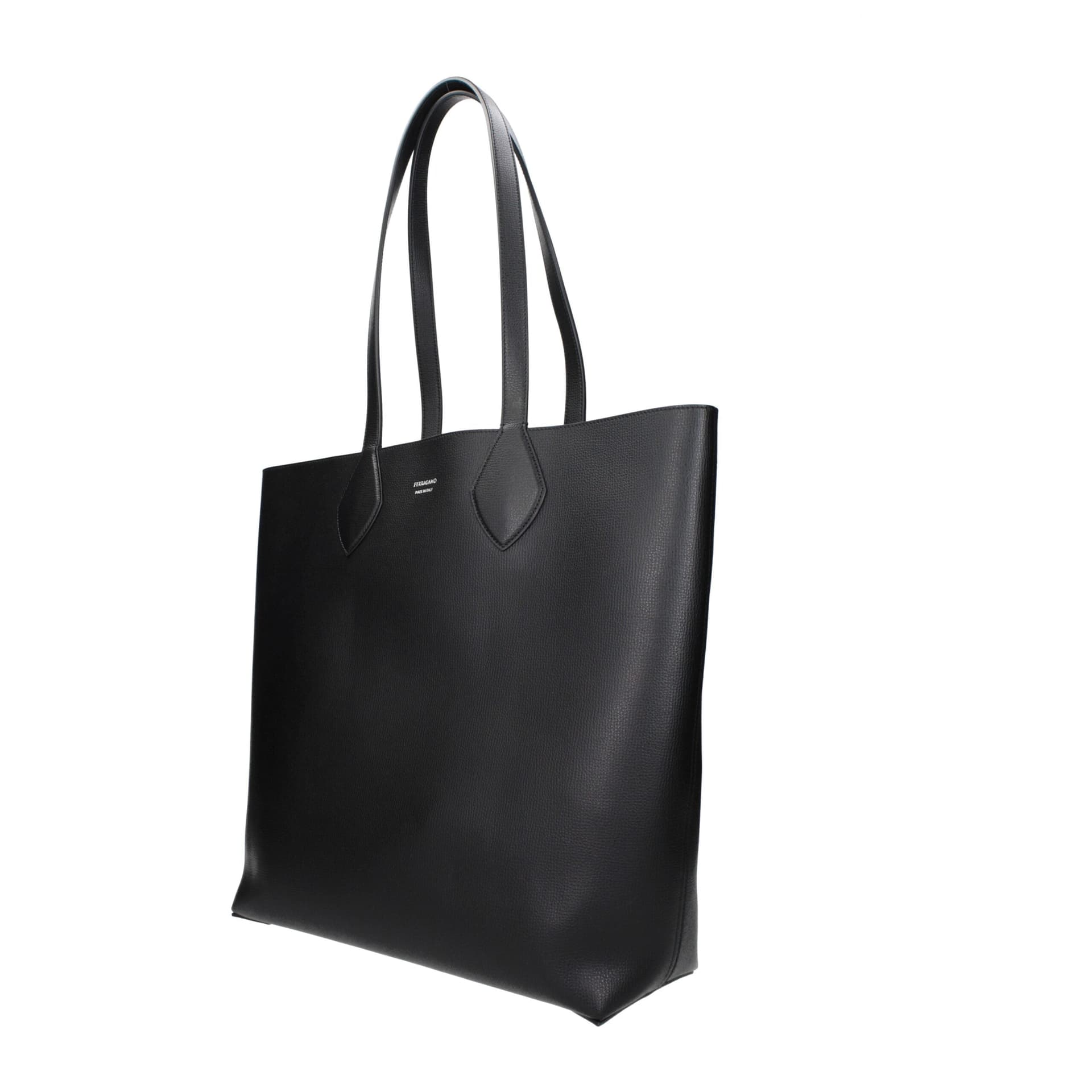 Salvatore Ferragamo Black Leather Shoulder Bag - 2