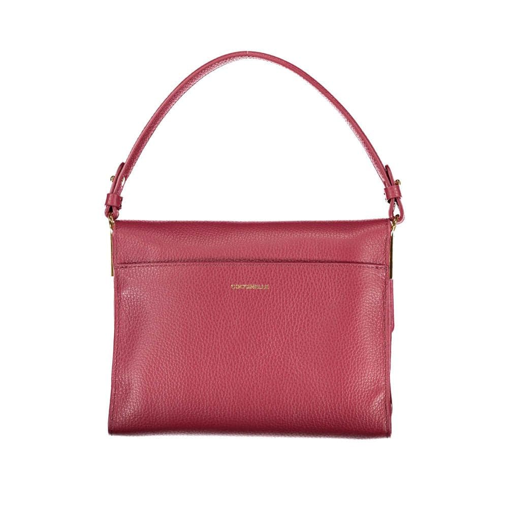Coccinelle Rosso Leather Women Handbag - 2