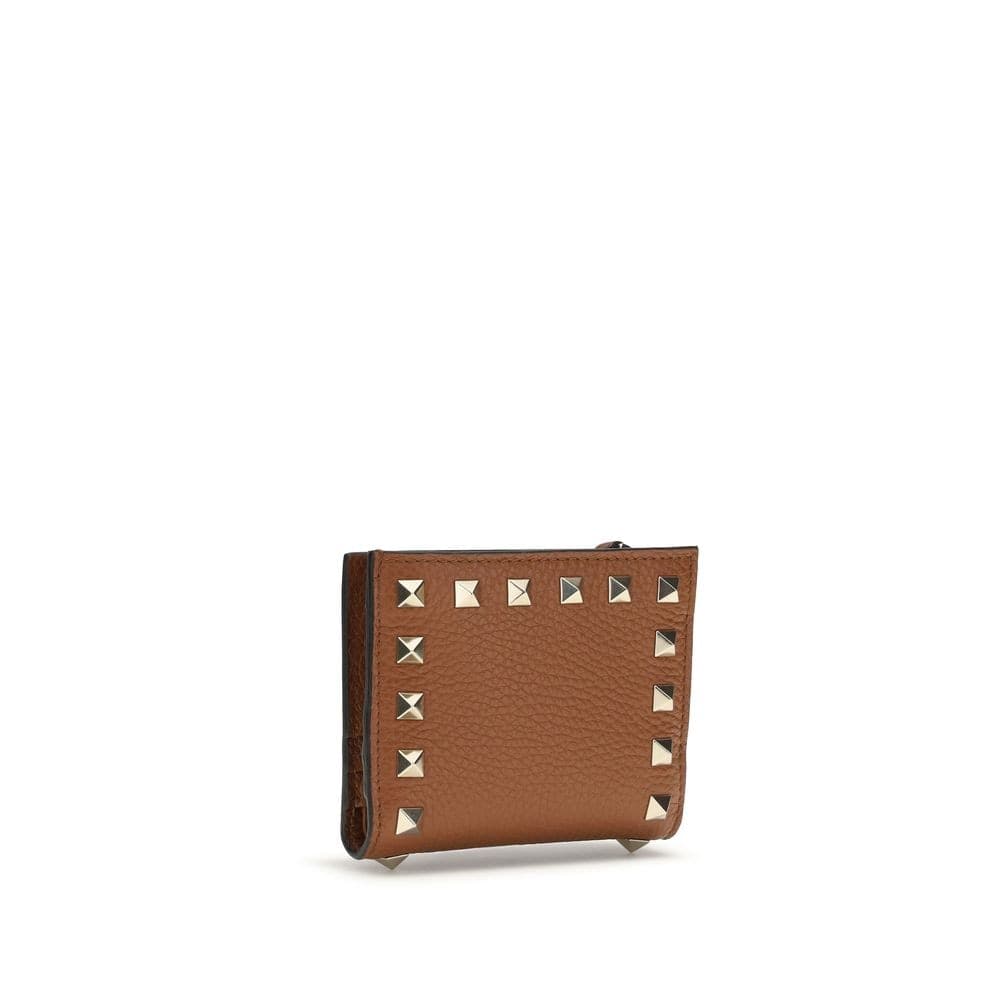 Valentino Garavani Brown Lamb Ovis Aries Aries Wallet - 2