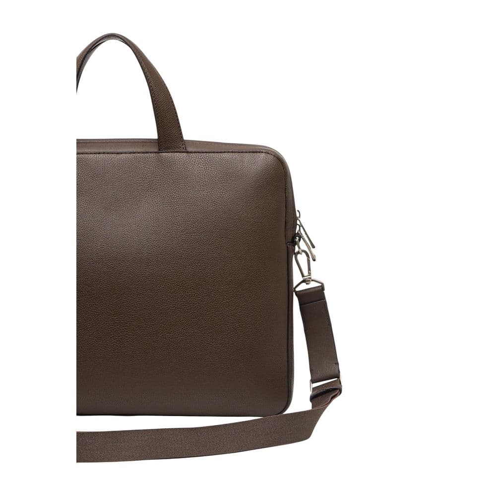 Calvin Klein Brown Polyethylene Briefcase - 3