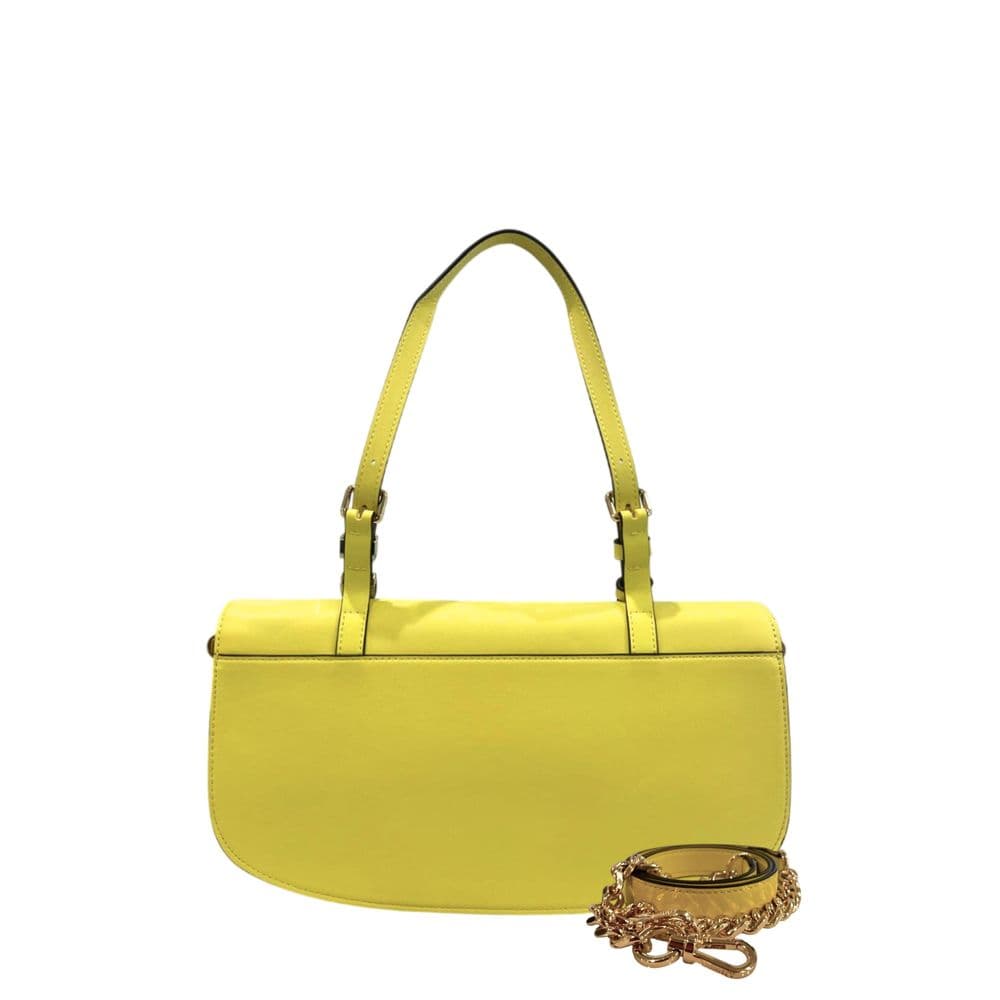 Twinset Yellow PU Women Shoulder Bag - 3