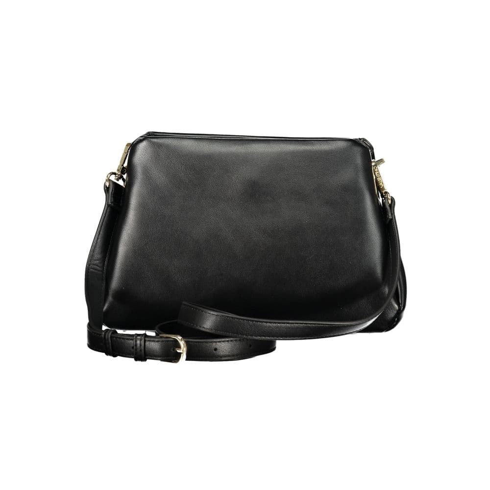 Mario Valentino Black Polyurethane Women's Bag - 2