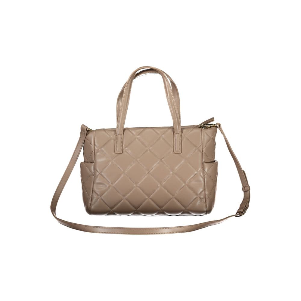 Mario Valentino Brown Polyurethane Women's Bag - 2