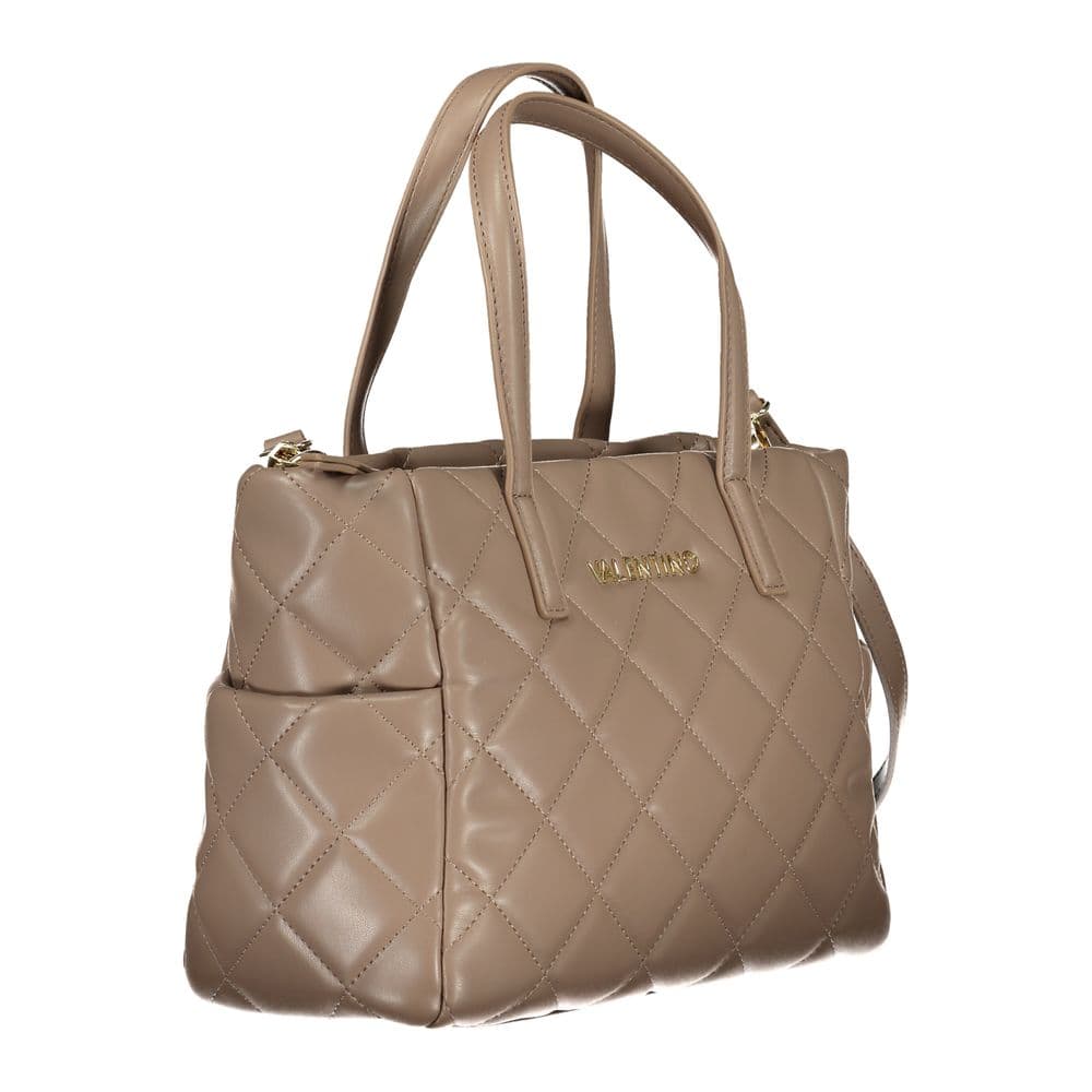Mario Valentino Brown Polyurethane Women's Bag - 3