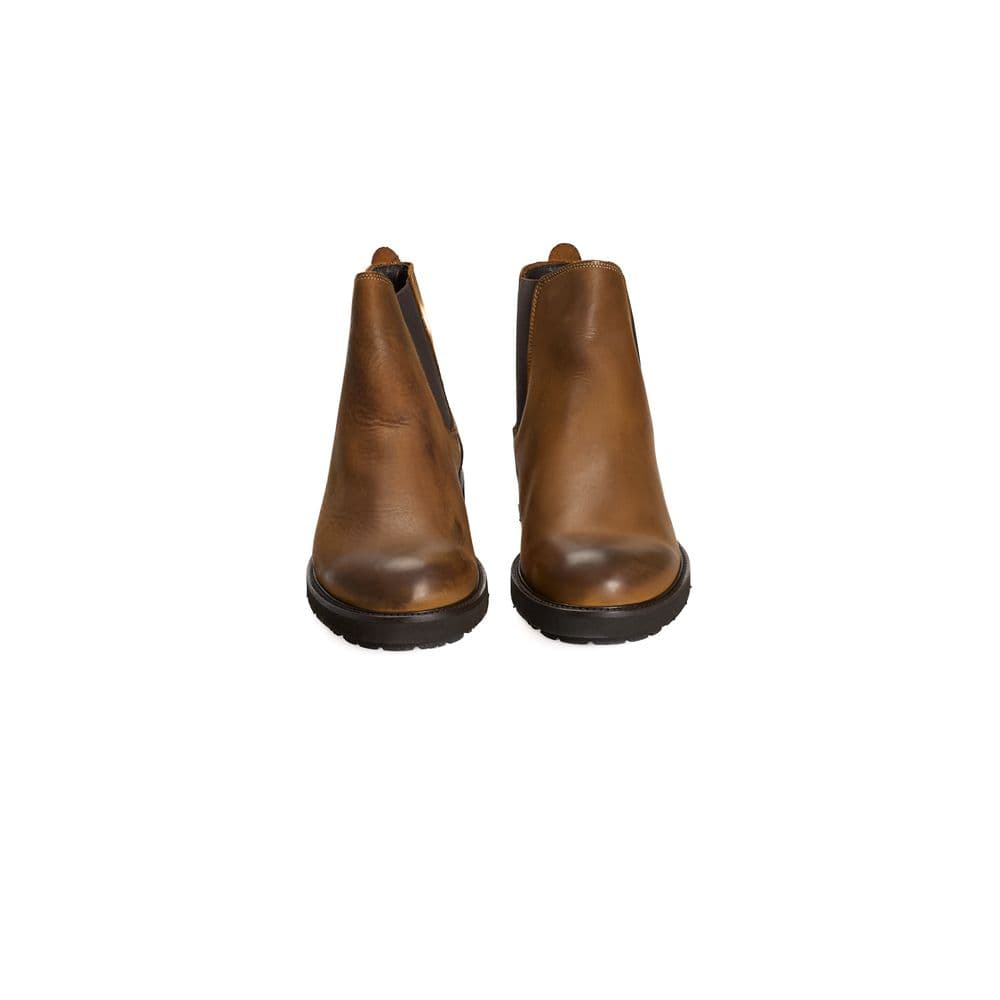 Roberto Pepe Luxury Brown Calfskin Men Boot - 2