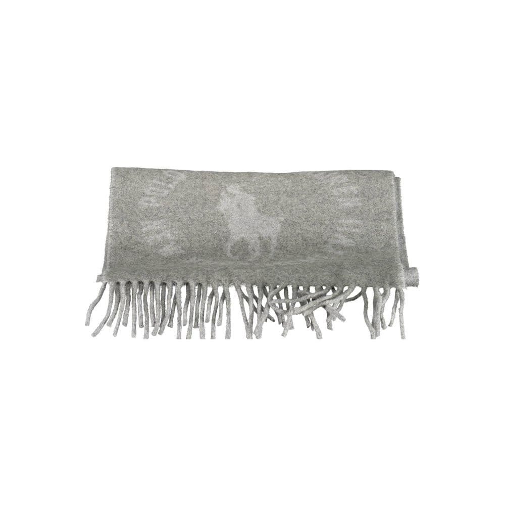 Ralph Lauren Grigio Lana Men Scarf - 2