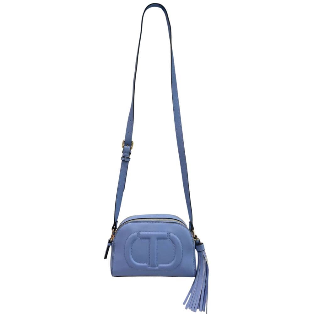 Twinset Blue PU Women Crossbody - 4