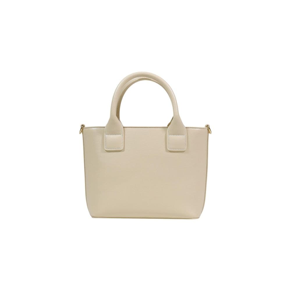 Love Moschino Cream Polyethylene Handbag - 3