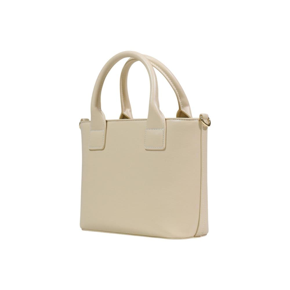 Love Moschino Cream Polyethylene Handbag - 4