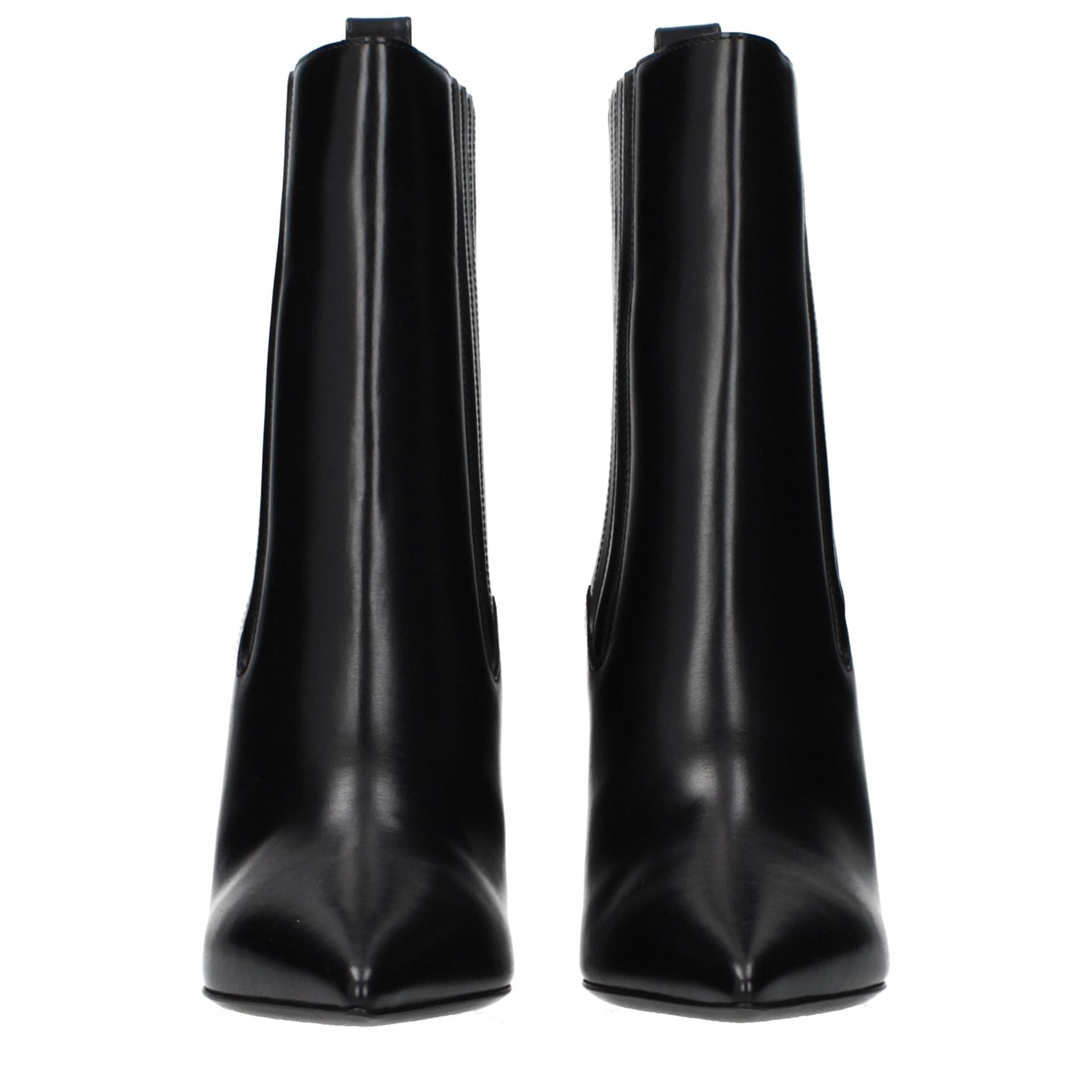 Valentino Garavani Black Leather Ankle Boots - 3