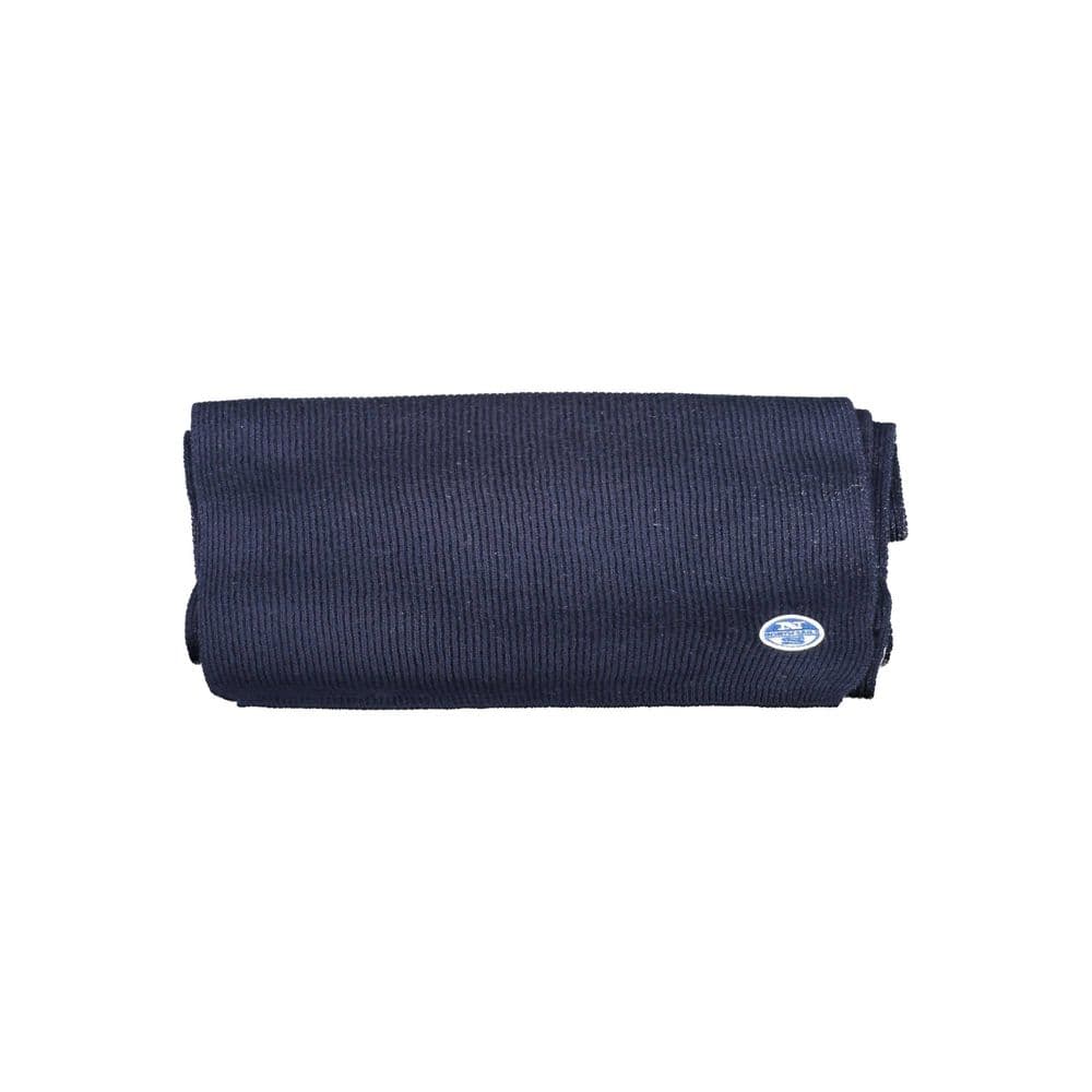 North Sails Blue Cotton Men Scarf - 2