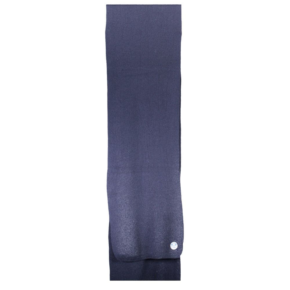 North Sails Blue Cotton Men Scarf - 3