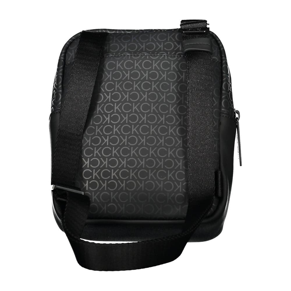 Calvin Klein Black Polyester Men Shoulder Bag - 2