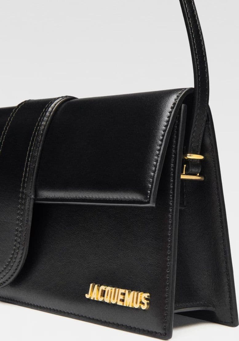 Jacquemus Black  leather Le Bambino Long bag - 5