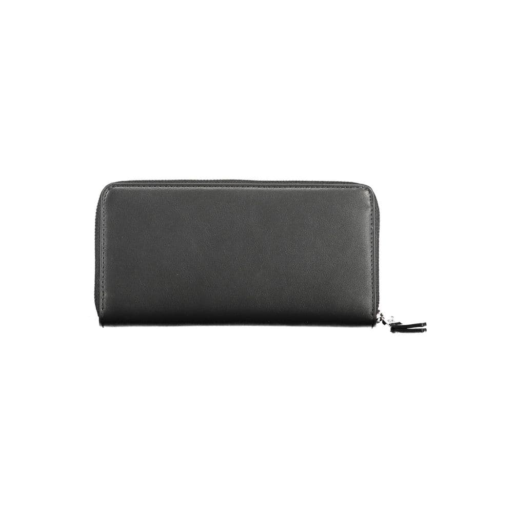 Calvin Klein Black Polyurethane Women Wallet - 2