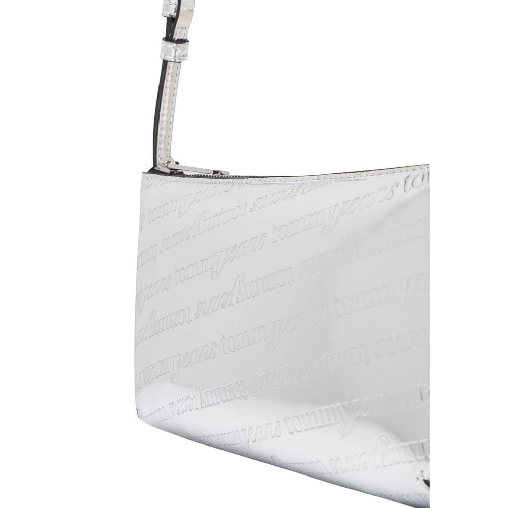Tommy Hilfiger Jeans Silver Polyethylene Handbag - 3