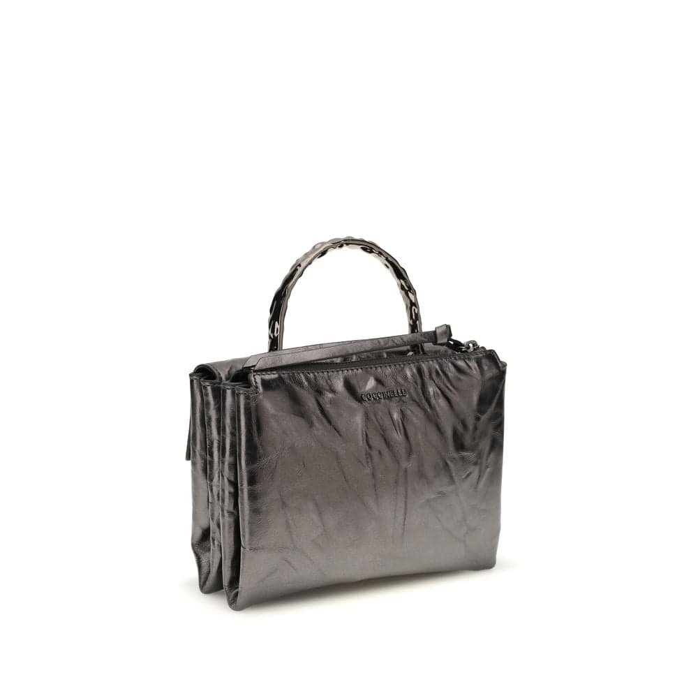 Coccinelle Black Calf Leather Bos Taurus Handbag - 3