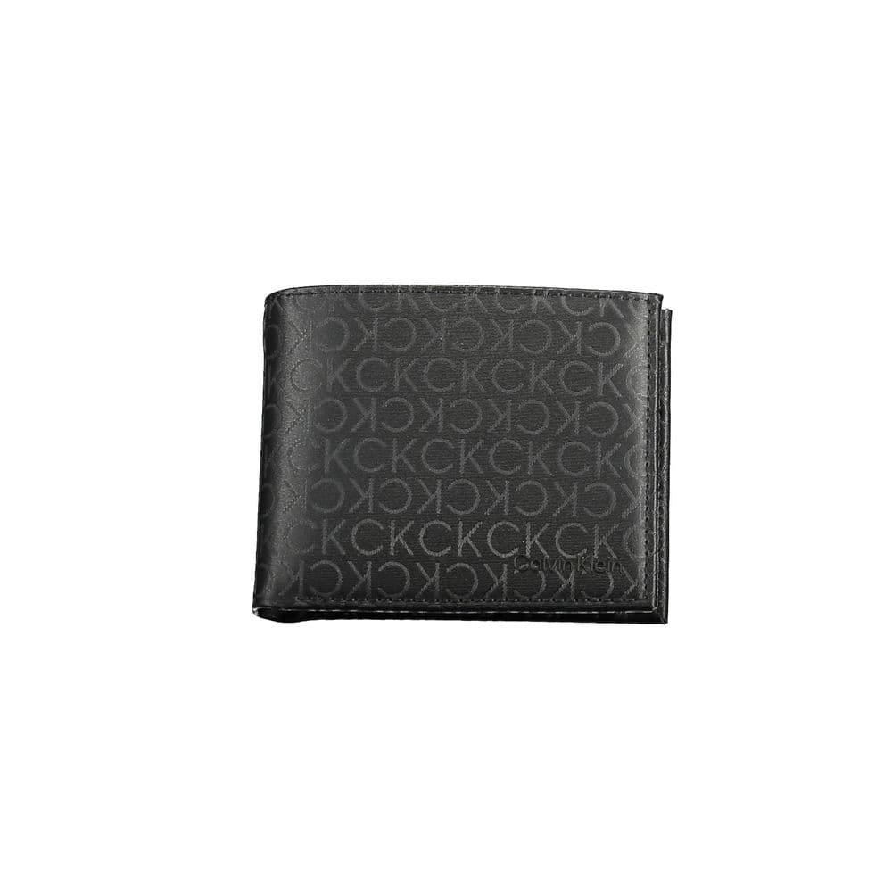 Calvin Klein Nero Polyurethane Men Wallet - 2