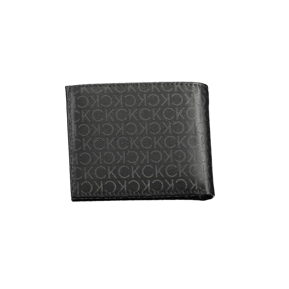 Calvin Klein Nero Polyurethane Men Wallet - 3