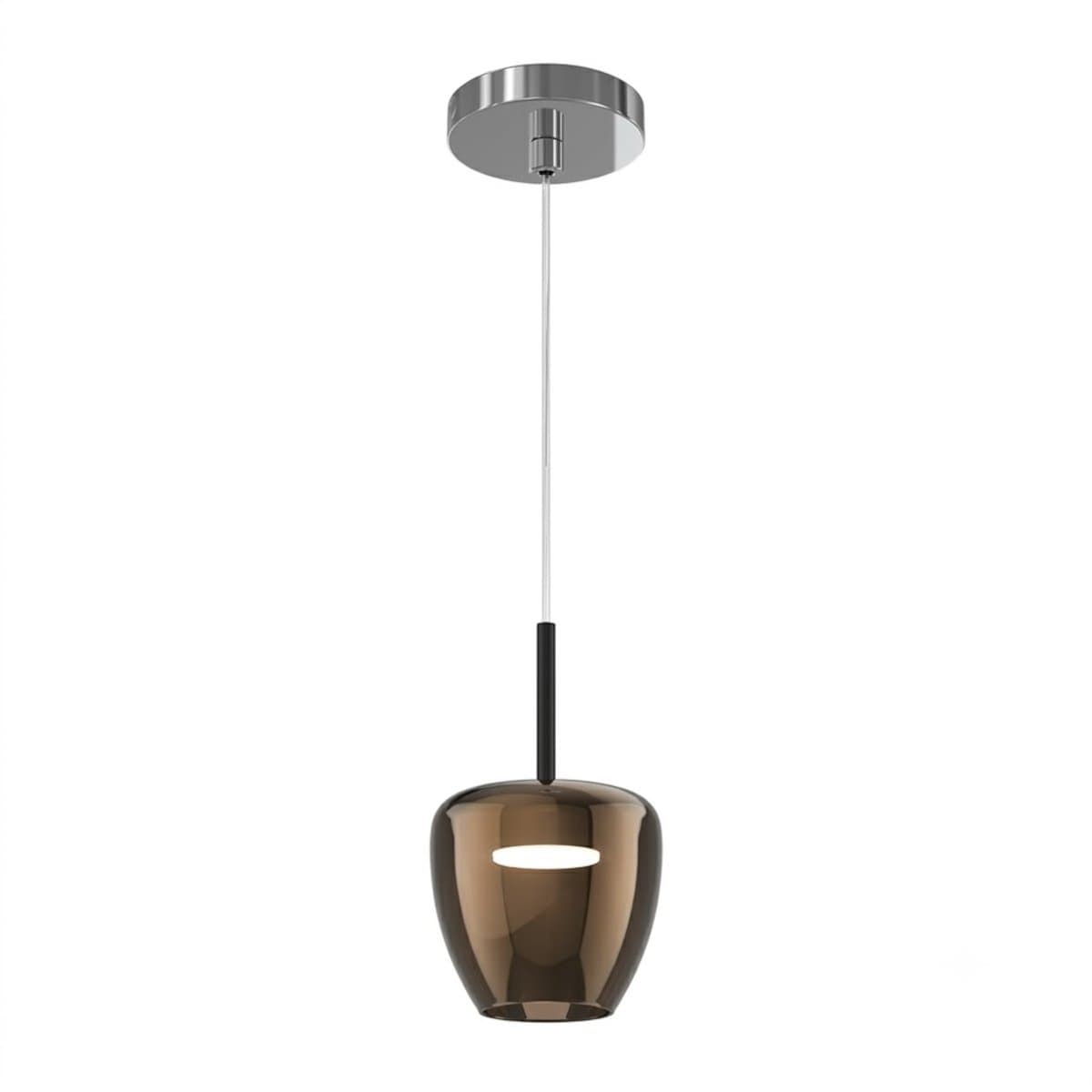 Lampadario moderno Top Light KYLIE 1236 P + R10T1 CR Gx53 LED metallo vetro pirex - 3