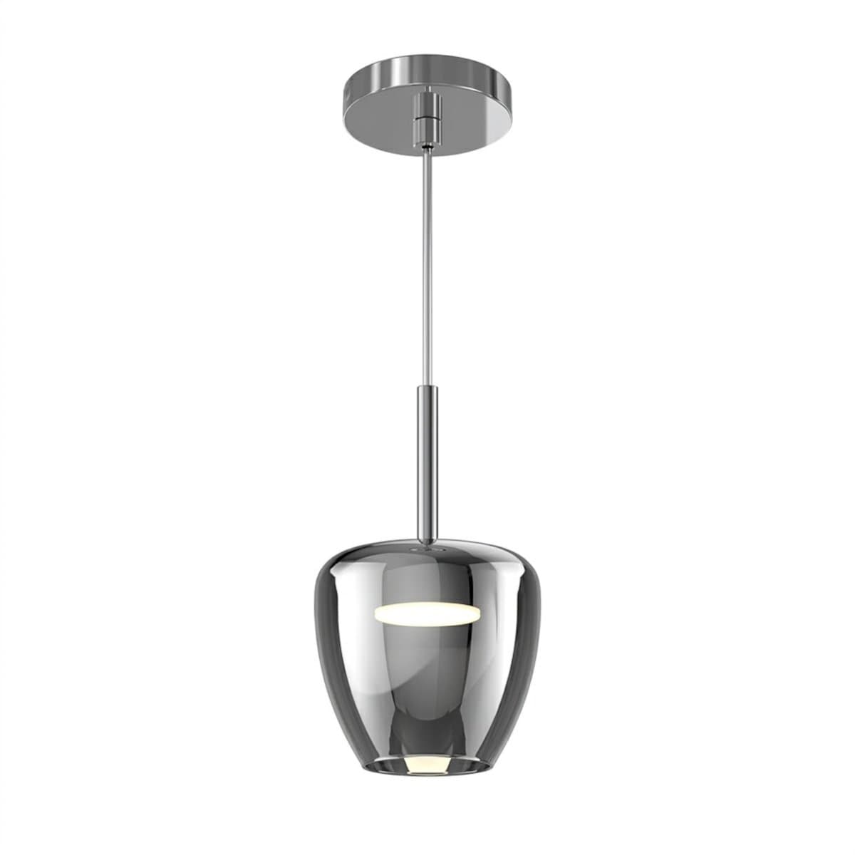 Lampadario moderno Top Light KYLIE 1236 P + R10T1 CR Gx53 LED metallo vetro pirex - 5