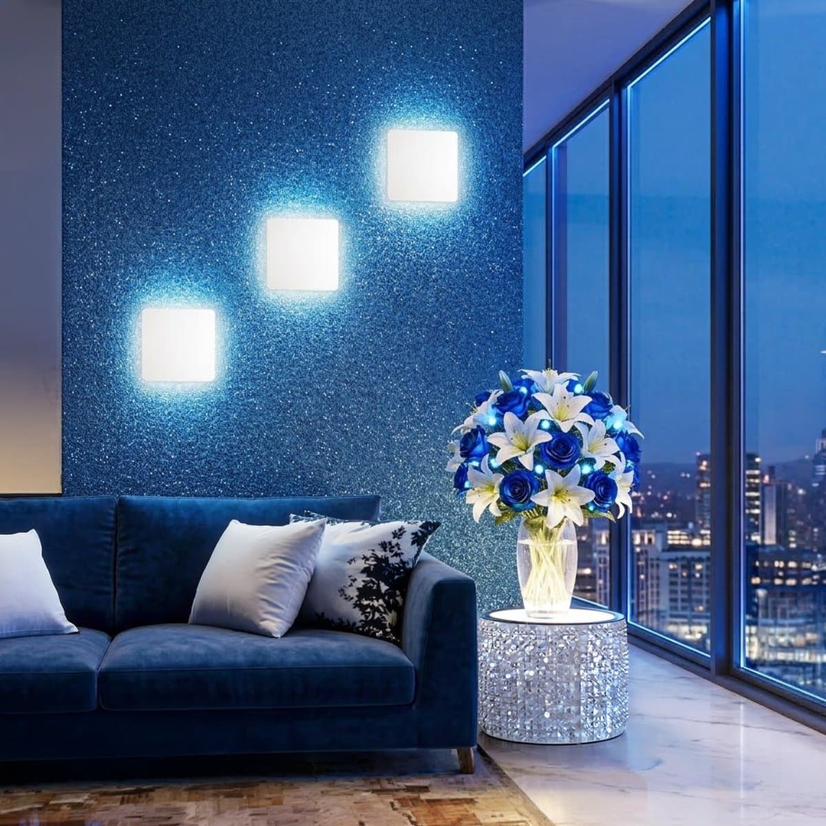 Applique moderno Ideal Lux COVER 195735 BIANCO LED 1100LM 3000K alluminio - 2