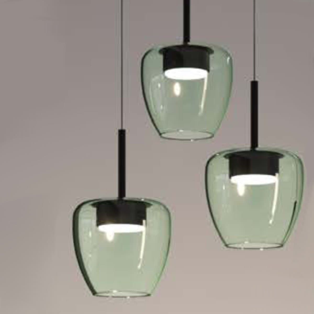 Lampadario moderno Top Light KYLIE 1236 2P+R13MULTI+CILI ELET Gx53 LED metallo vetro pirex - 8